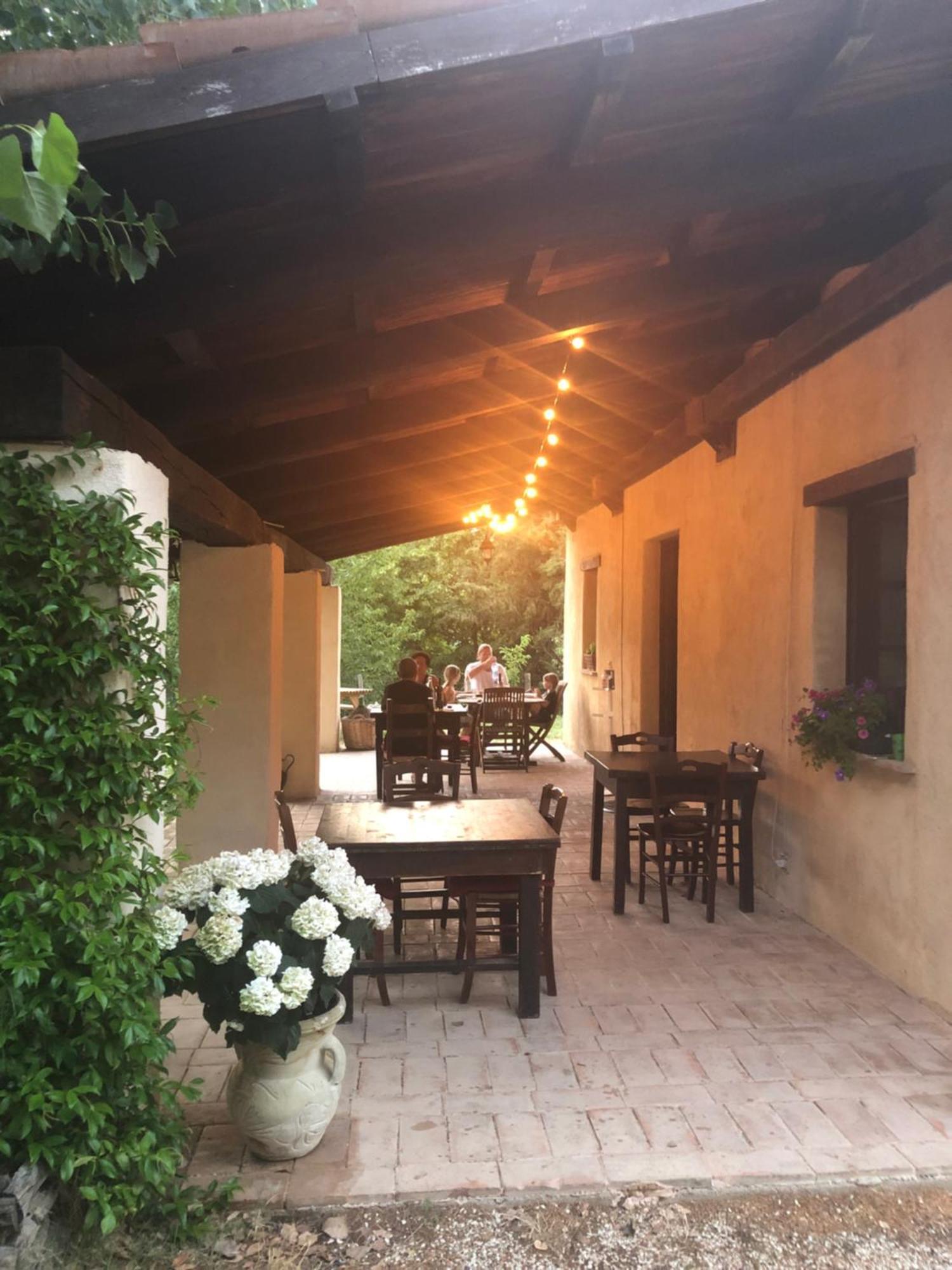 Agriturismo Il Covo Del Solengo Valtopina Bagian luar foto